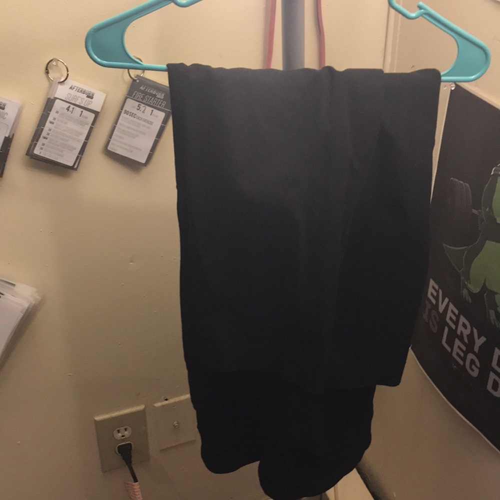 Straight Legged Black Slacks